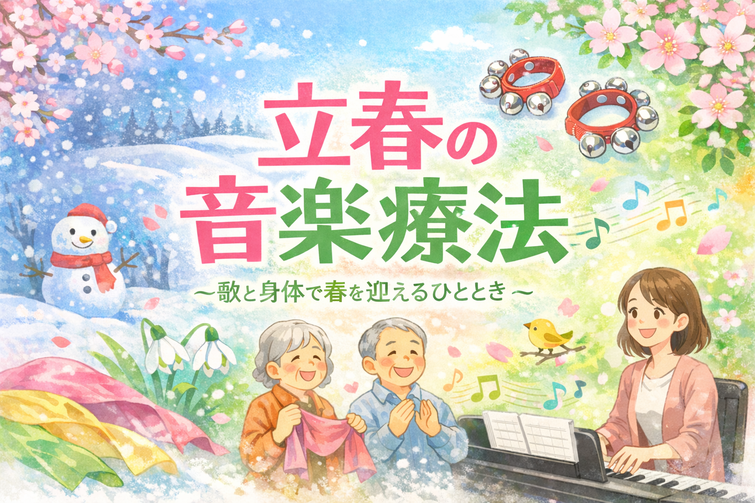 立春の音楽療法